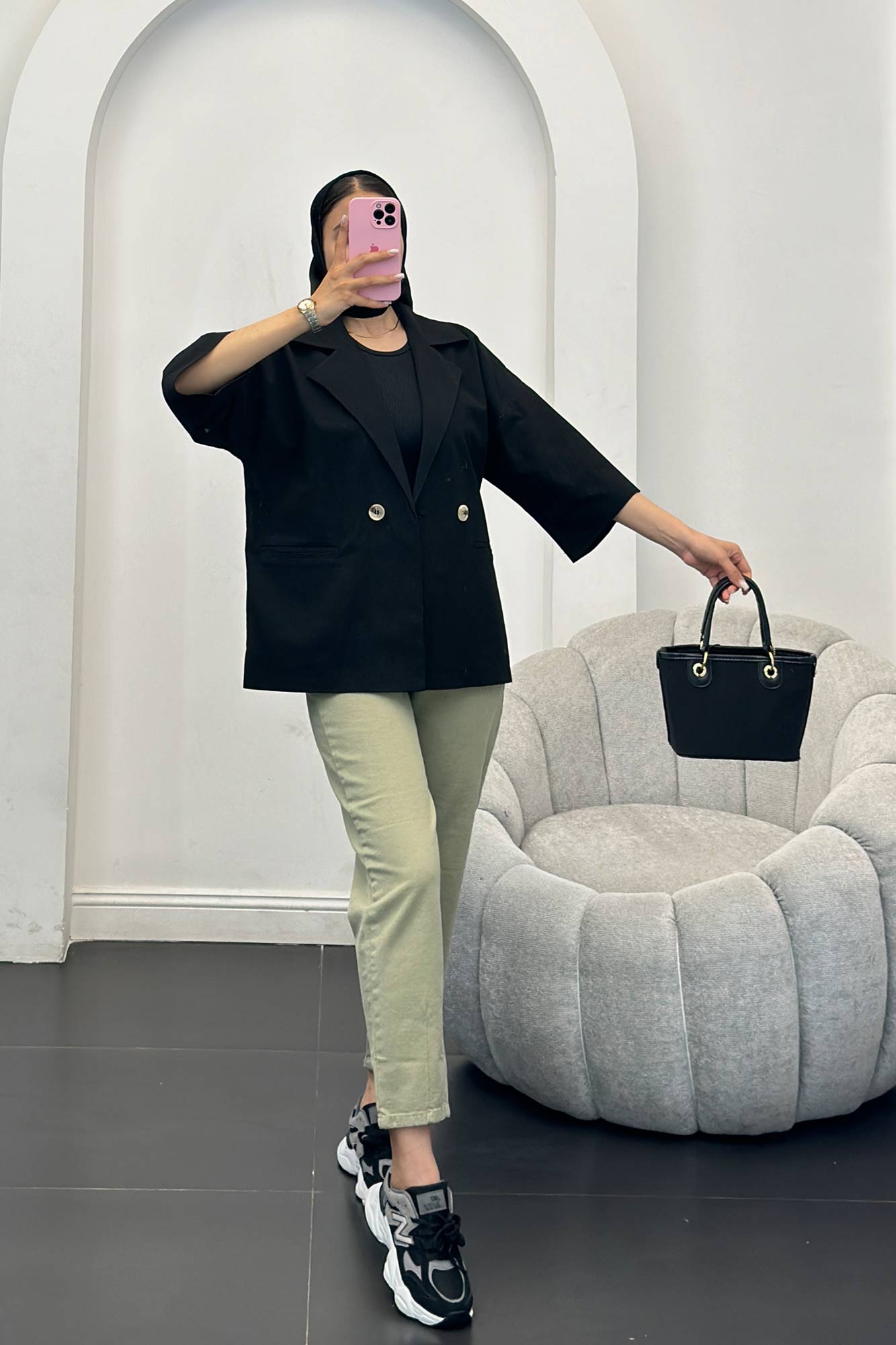 کت تک آستین سه رب