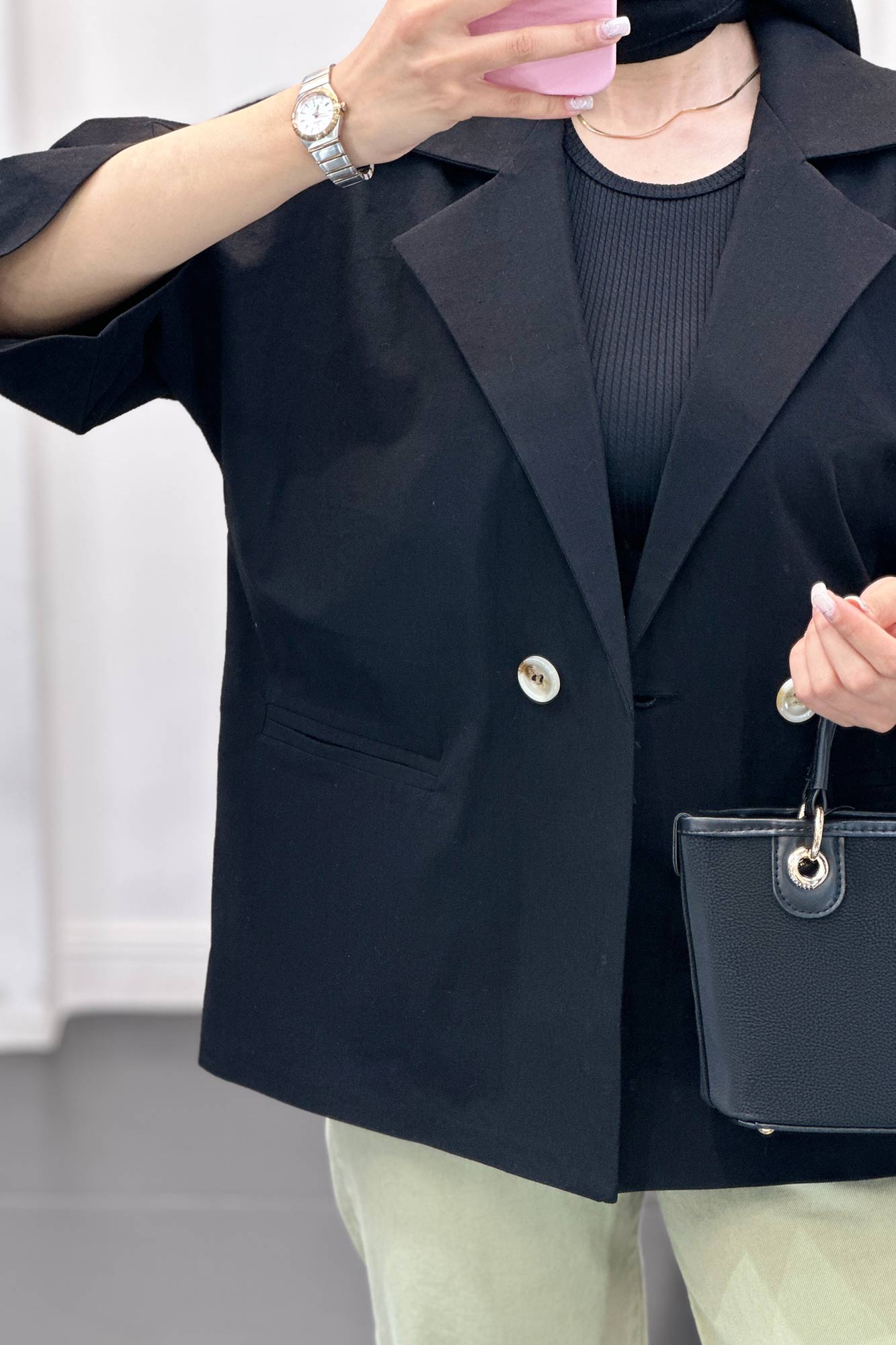 کت تک آستین سه رب