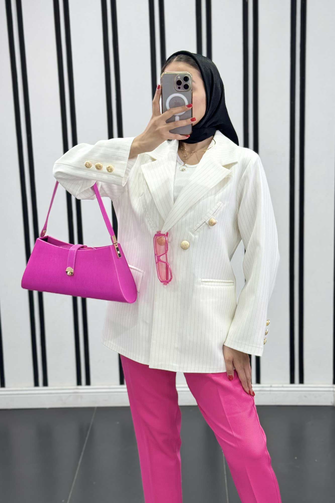 کت مازراتی لمه دار جیب نما فیلتو طهورا