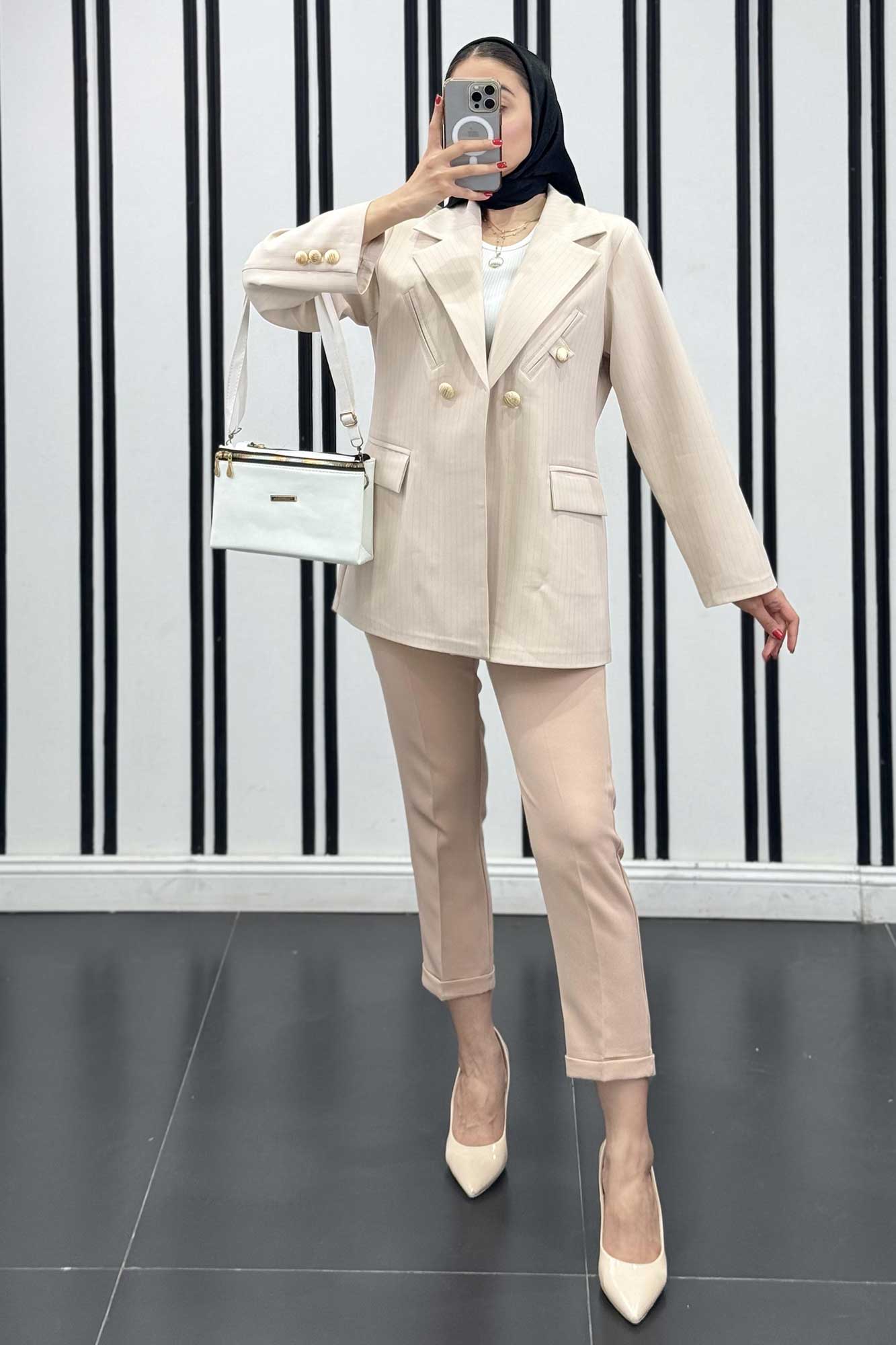 کت مازراتی لمه دار جیب نما فیلتو طهورا