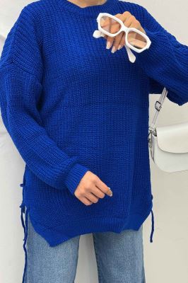 بلوز یقه گرد بغل بند