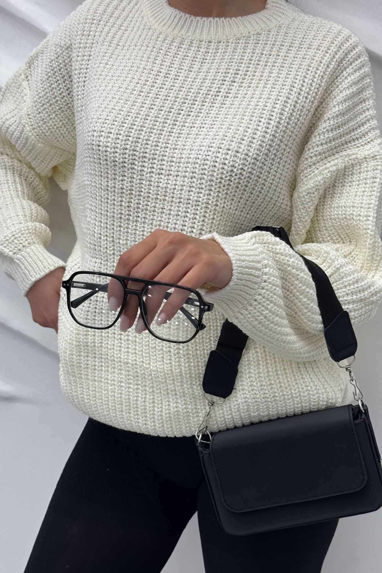 بلوز یقه گرد بغل بند