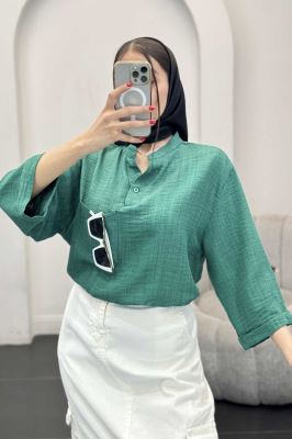 شومیز شانتون تک جیب R