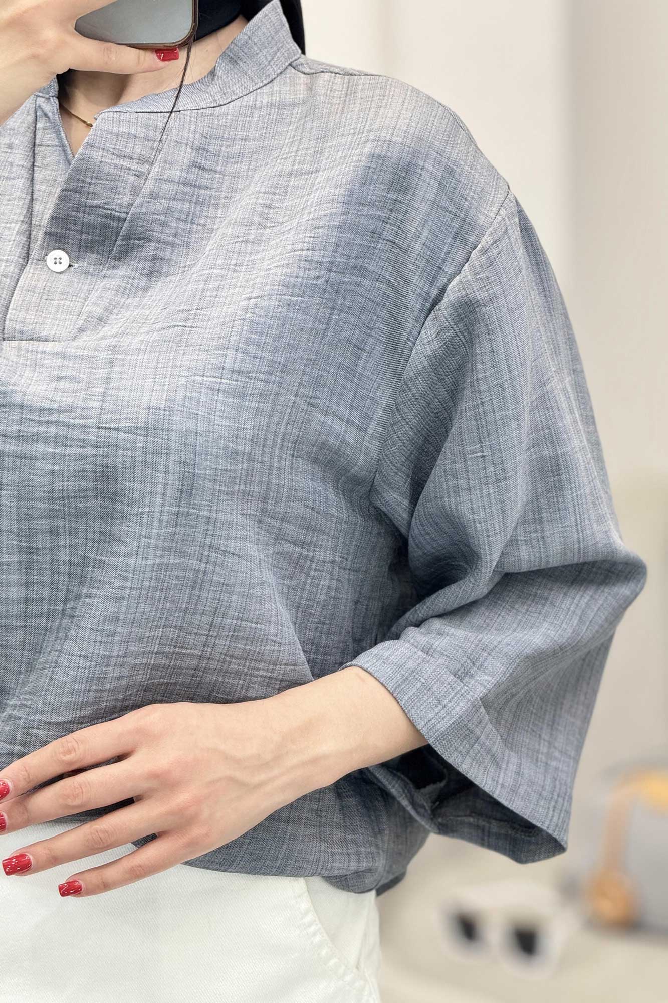 شومیز شانتون تک جیب R