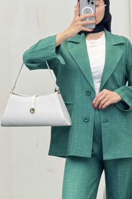 ست کت و شلوار شانتون دو دکمه رایسا