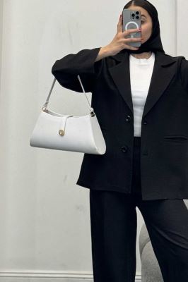 ست کت و شلوار شانتون دو دکمه رایسا