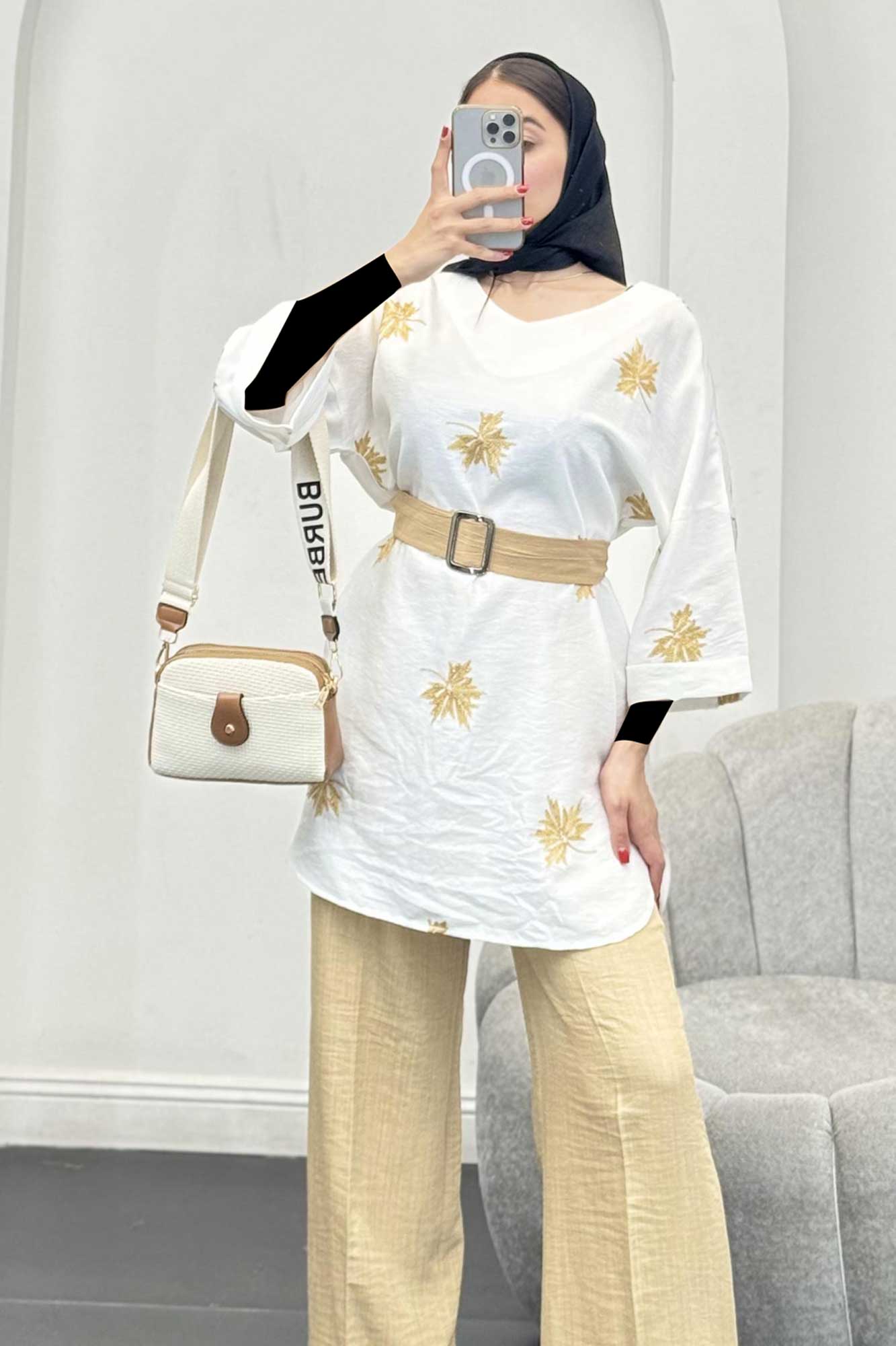 تونیک بابوس خامه دوزی