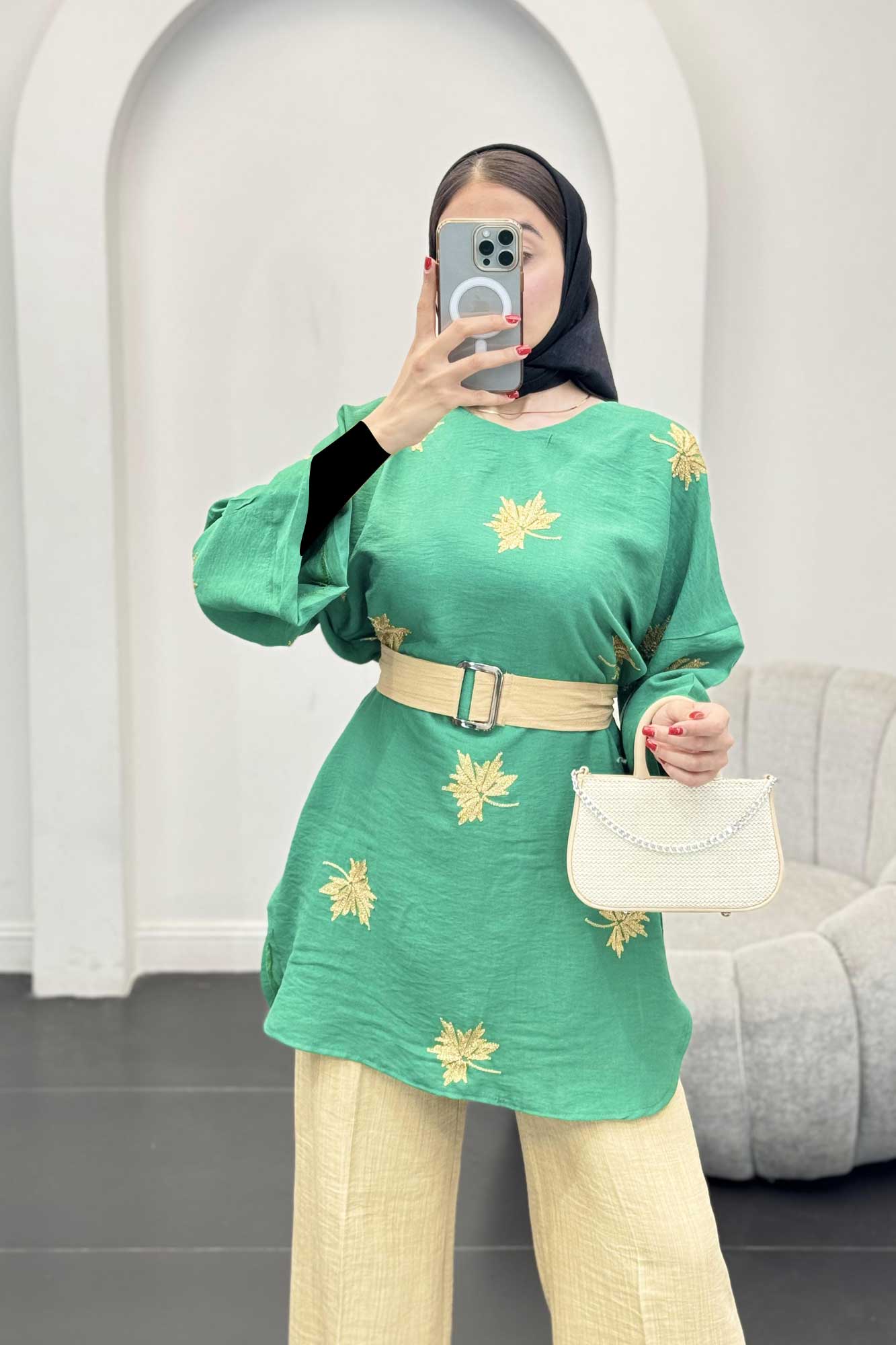 تونیک بابوس خامه دوزی