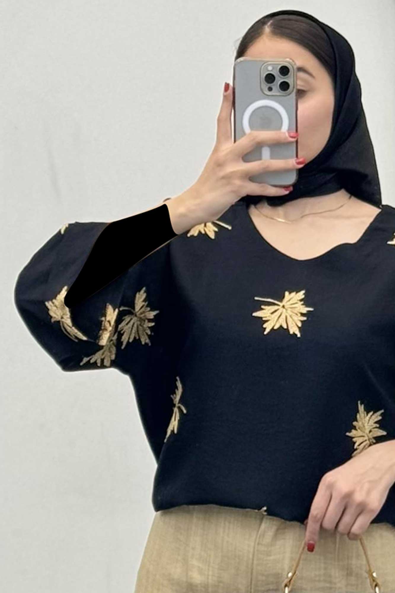 تونیک بابوس خامه دوزی