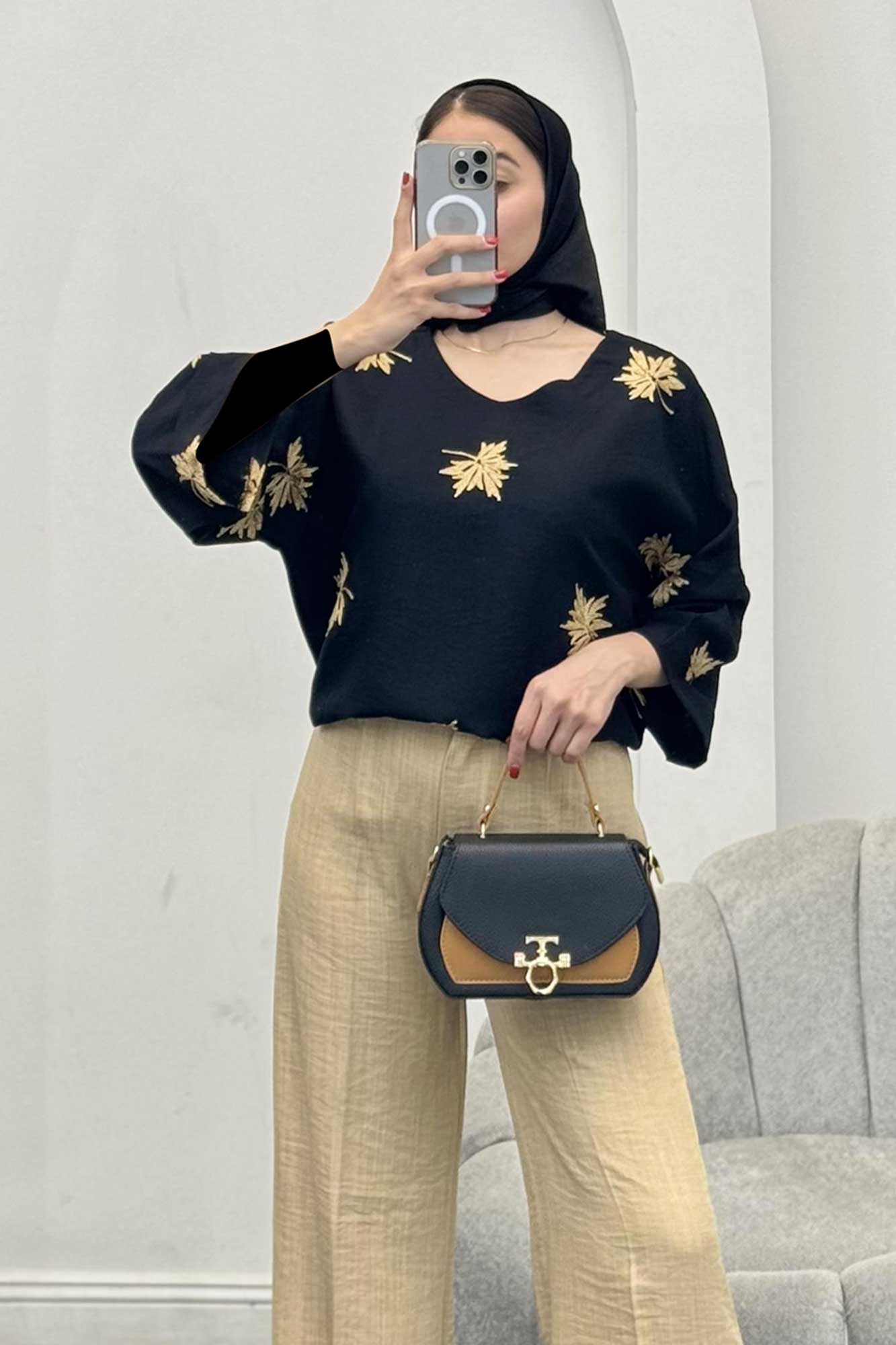 تونیک بابوس خامه دوزی