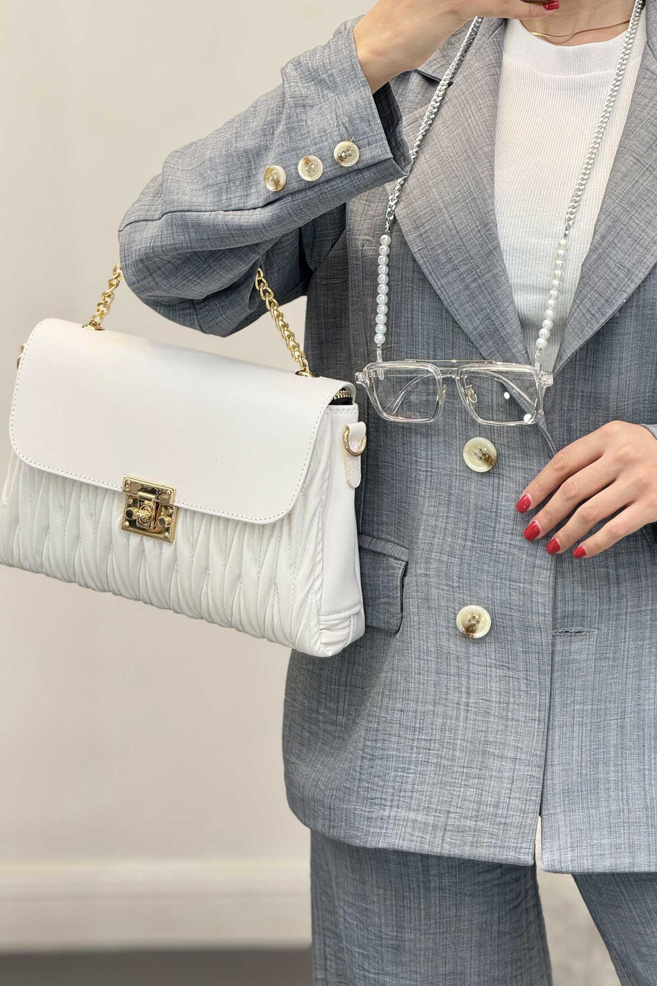 ست کت و شلوار شانتون جیب پاکتی زالینس