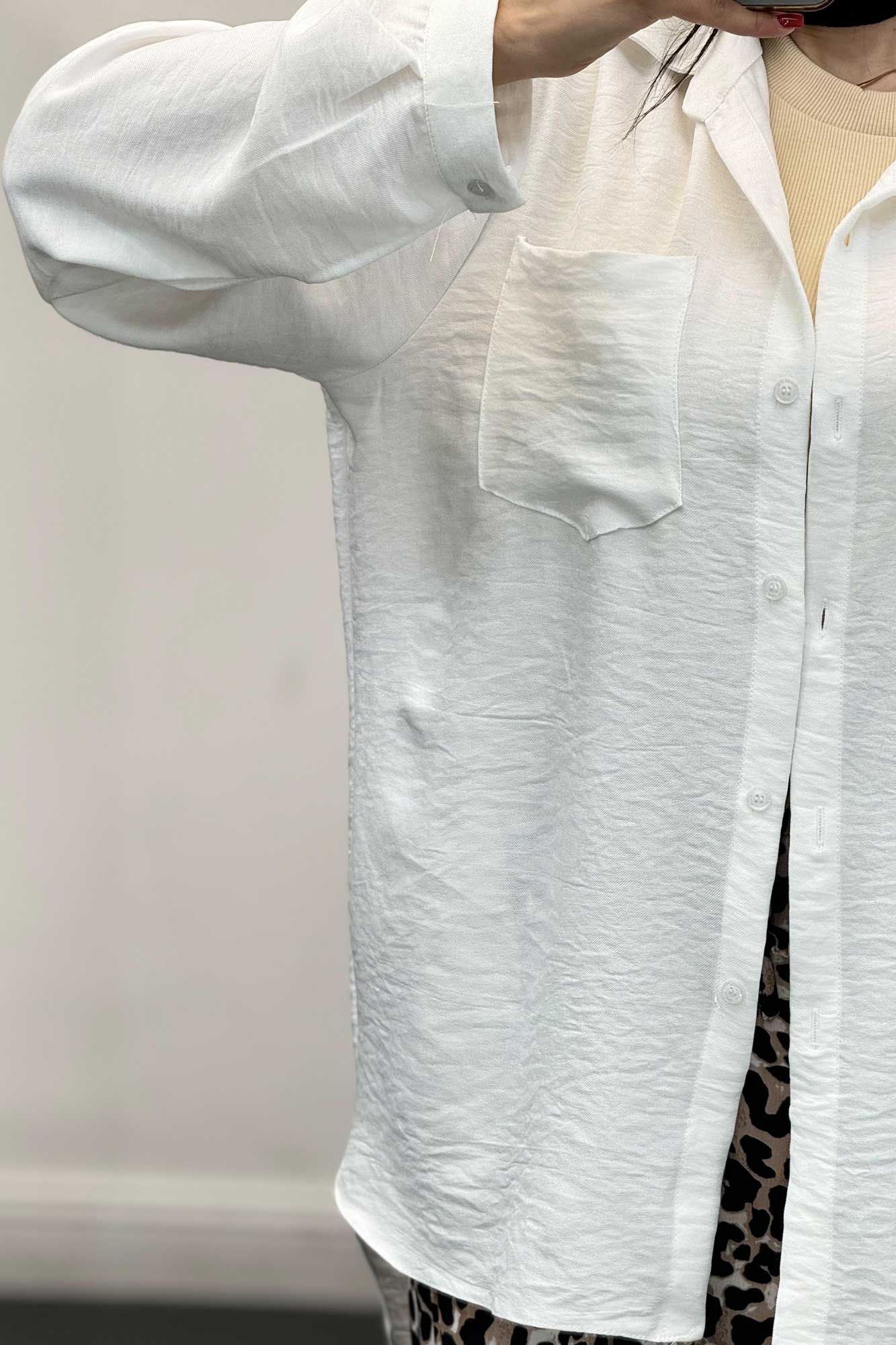 شومیز کرسپو تک جیب