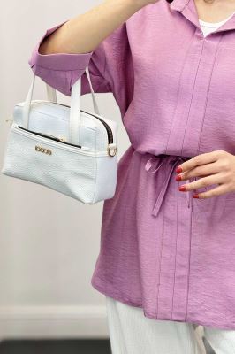 شومیز بابوس کمر گت دار آستین پیله