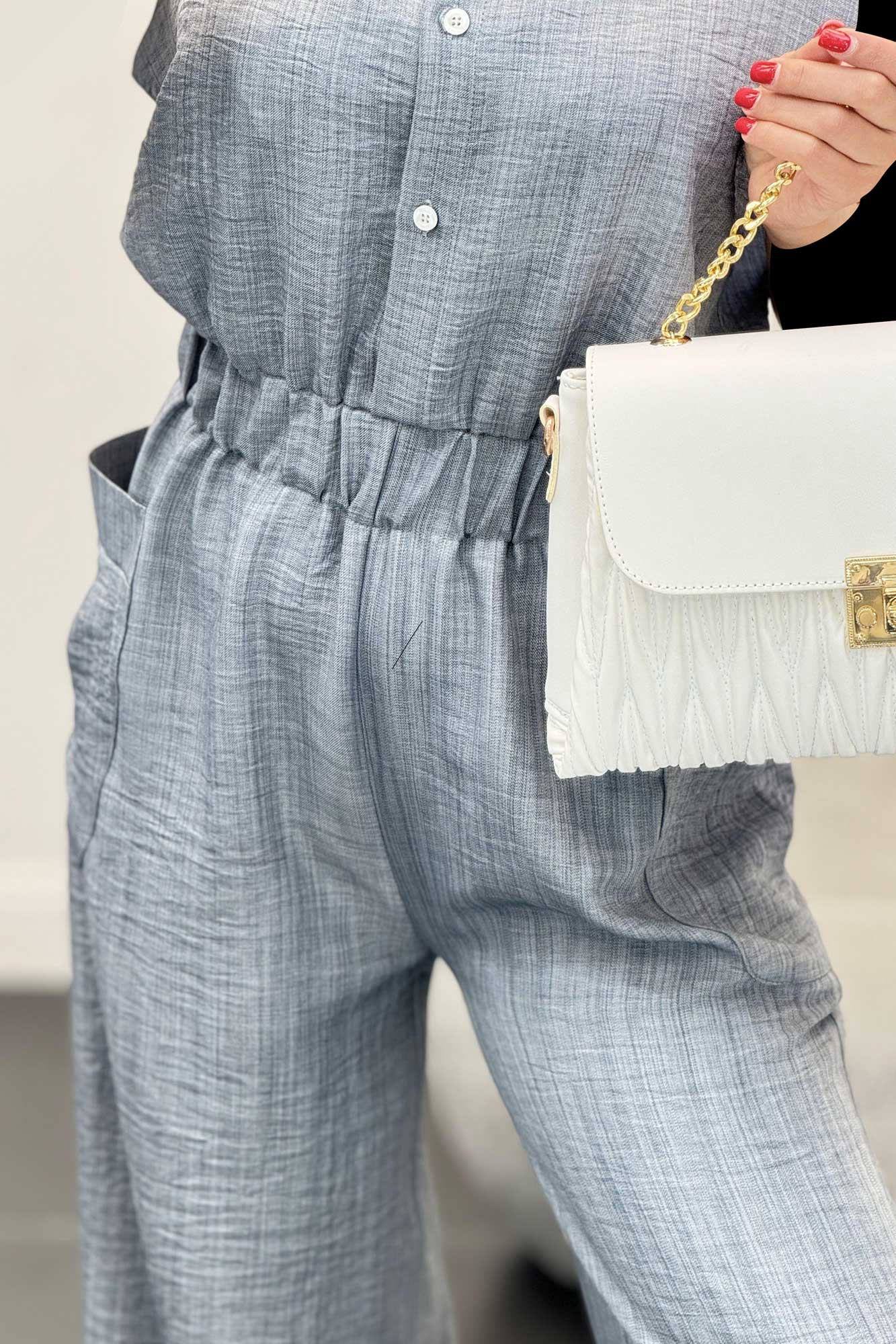 اورال شانتون کمرکش دکمه ای