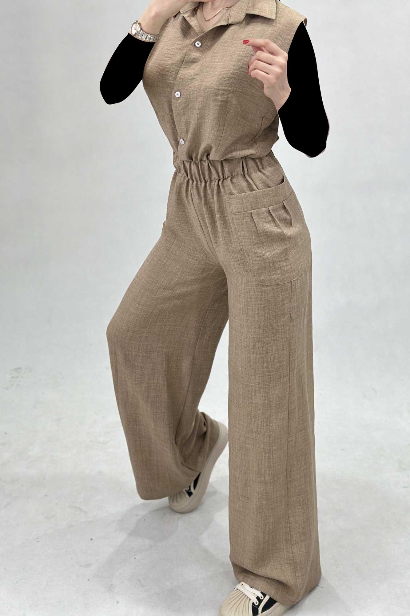 اورال شانتون کمرکش دکمه ای