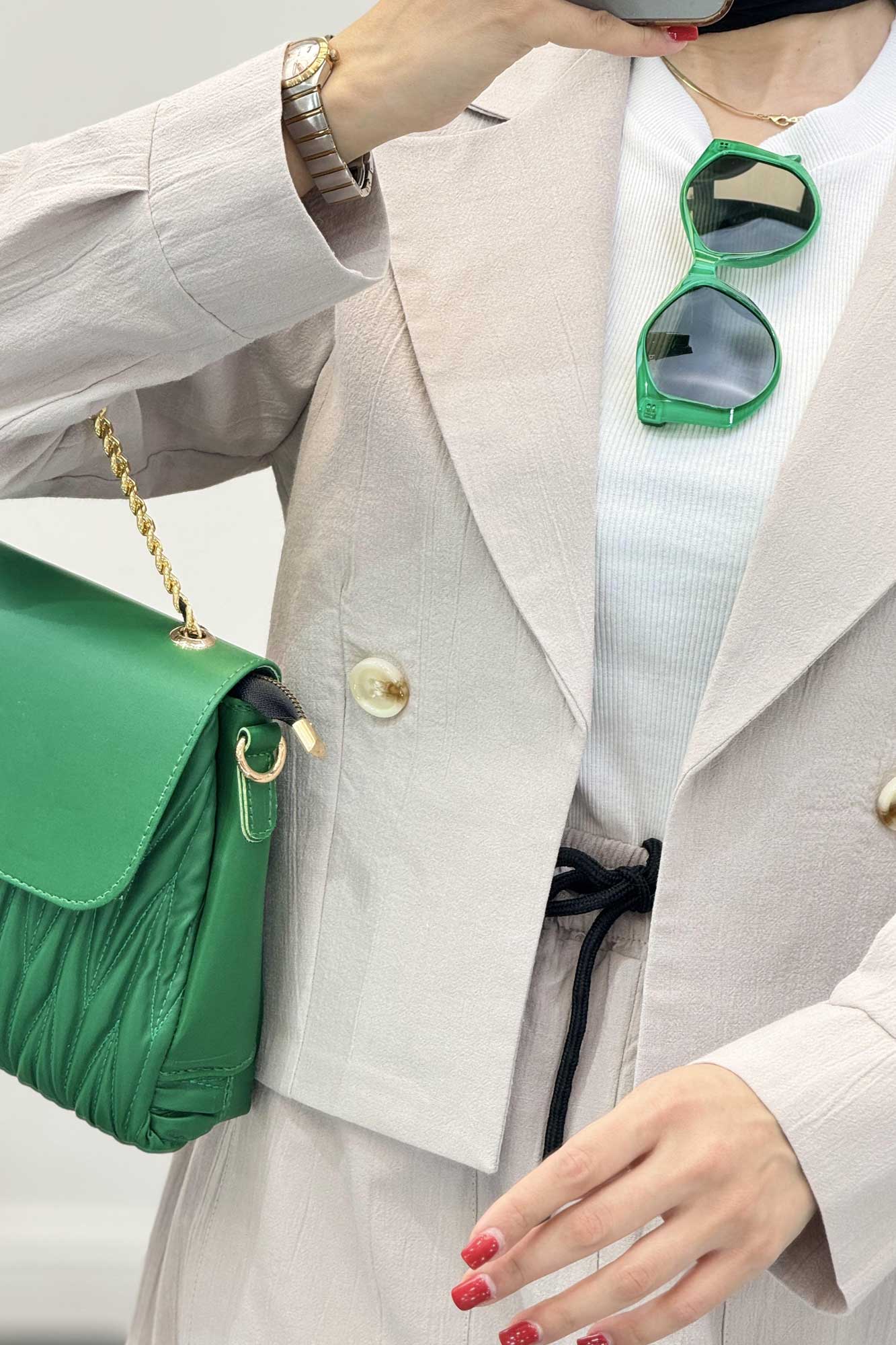 ست کت و دامن کوتاه تیتانیک