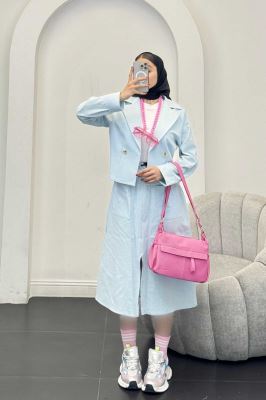 ست کت و دامن کوتاه تیتانیک