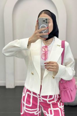 کت تک یقه انگلیسی السا