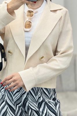 کت تک یقه انگلیسی السا