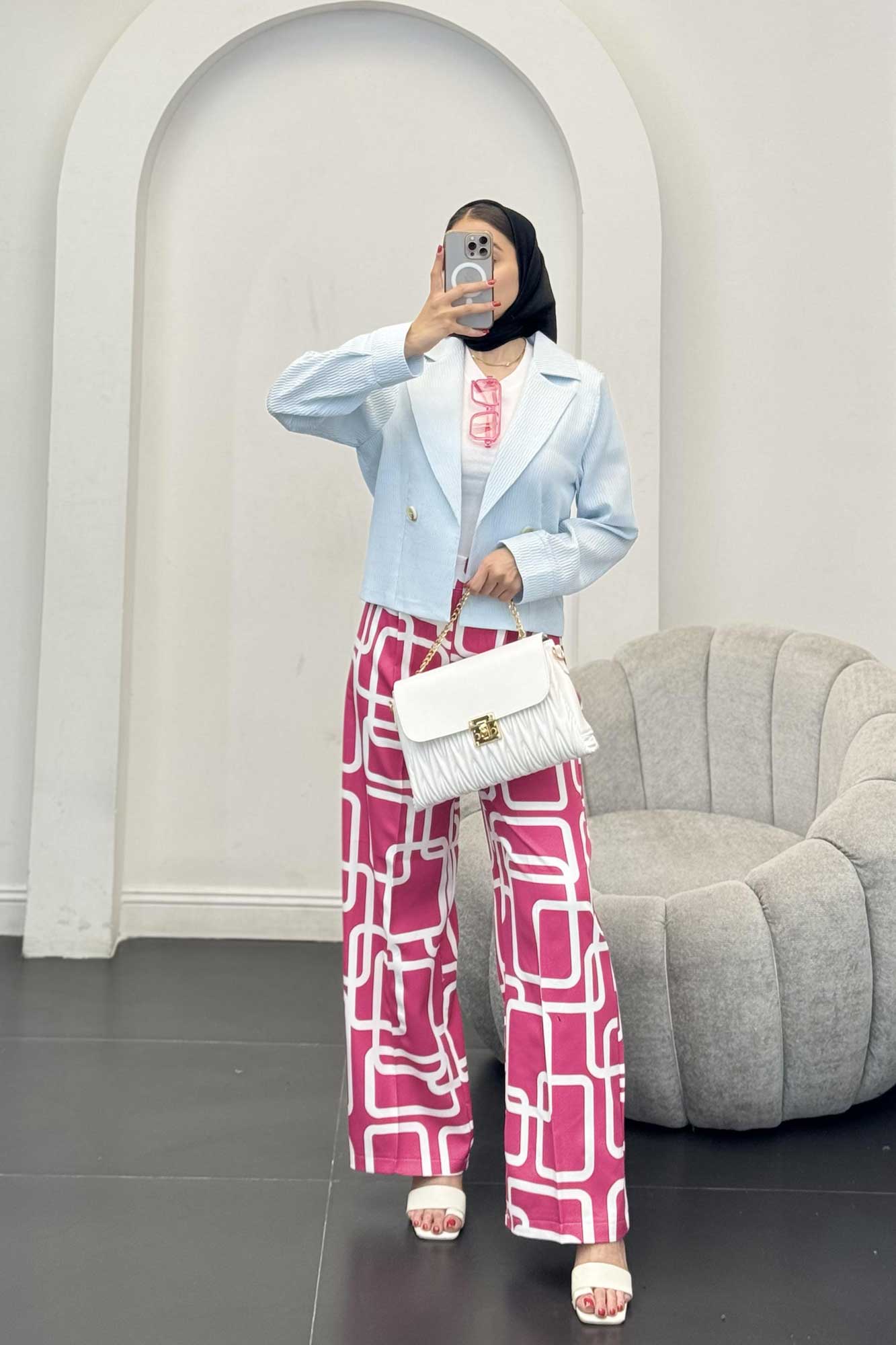 کت تک یقه انگلیسی السا