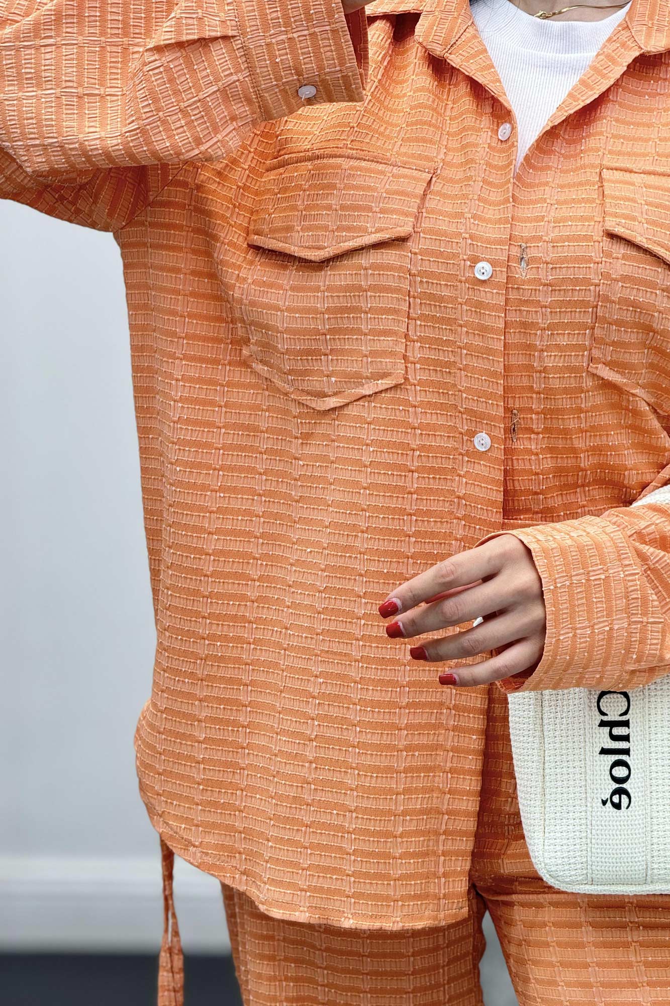 ست شومیز و شلوار بغل بنددار نوا