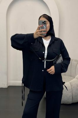 ست شومیز و شلوار بغل بنددار نوا