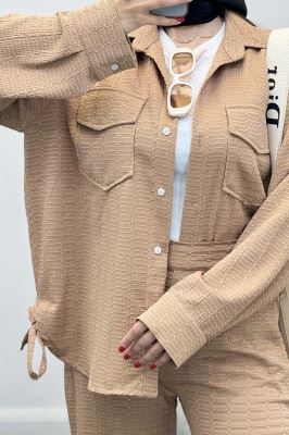 ست شومیز و شلوار بغل بنددار نوا