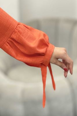 پیراهن جلوچین دار شانتون R