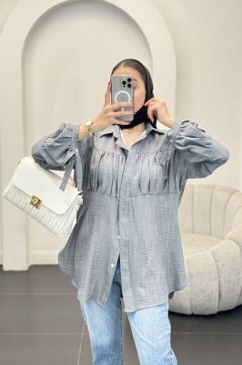 پیراهن جلوچین دار شانتون R