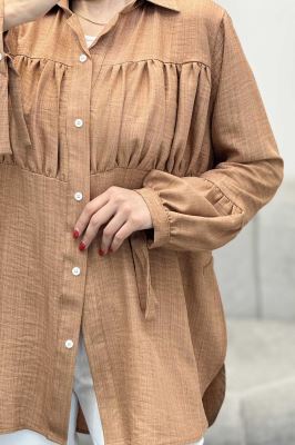 پیراهن جلوچین دار شانتون R