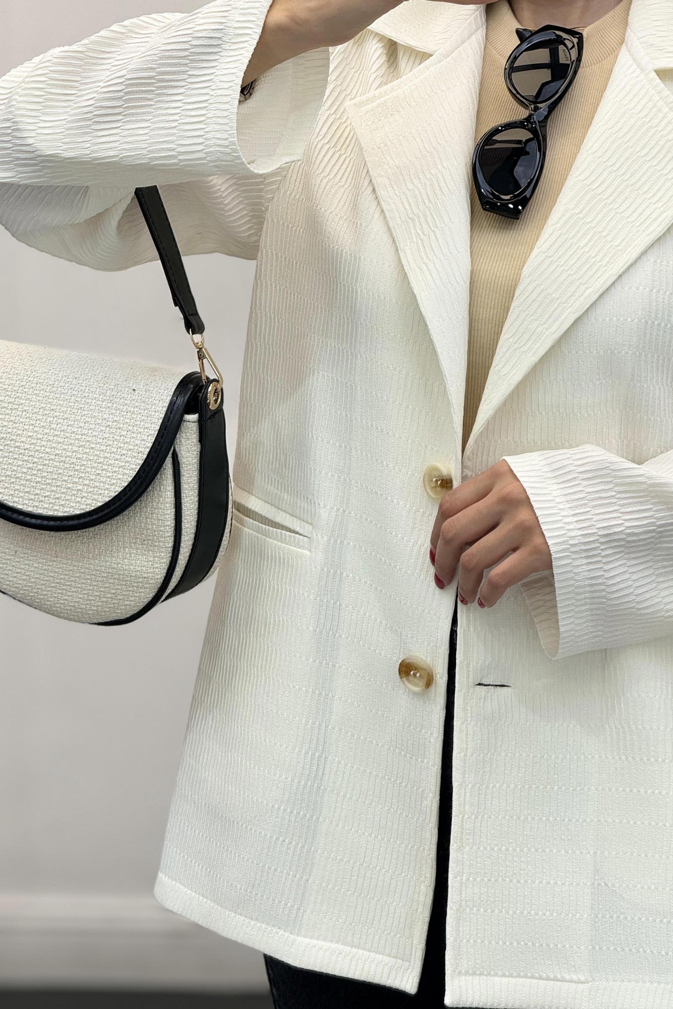 مانتو السا آستین پاگون ملبورن