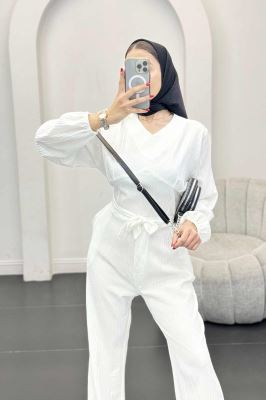 اورال اطلس کمرکش پشت زیپدار