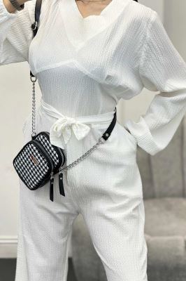 اورال اطلس کمرکش پشت زیپدار