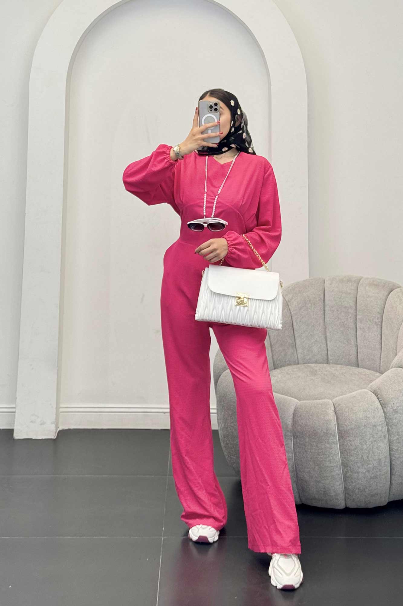 اورال اطلس کمرکش پشت زیپدار