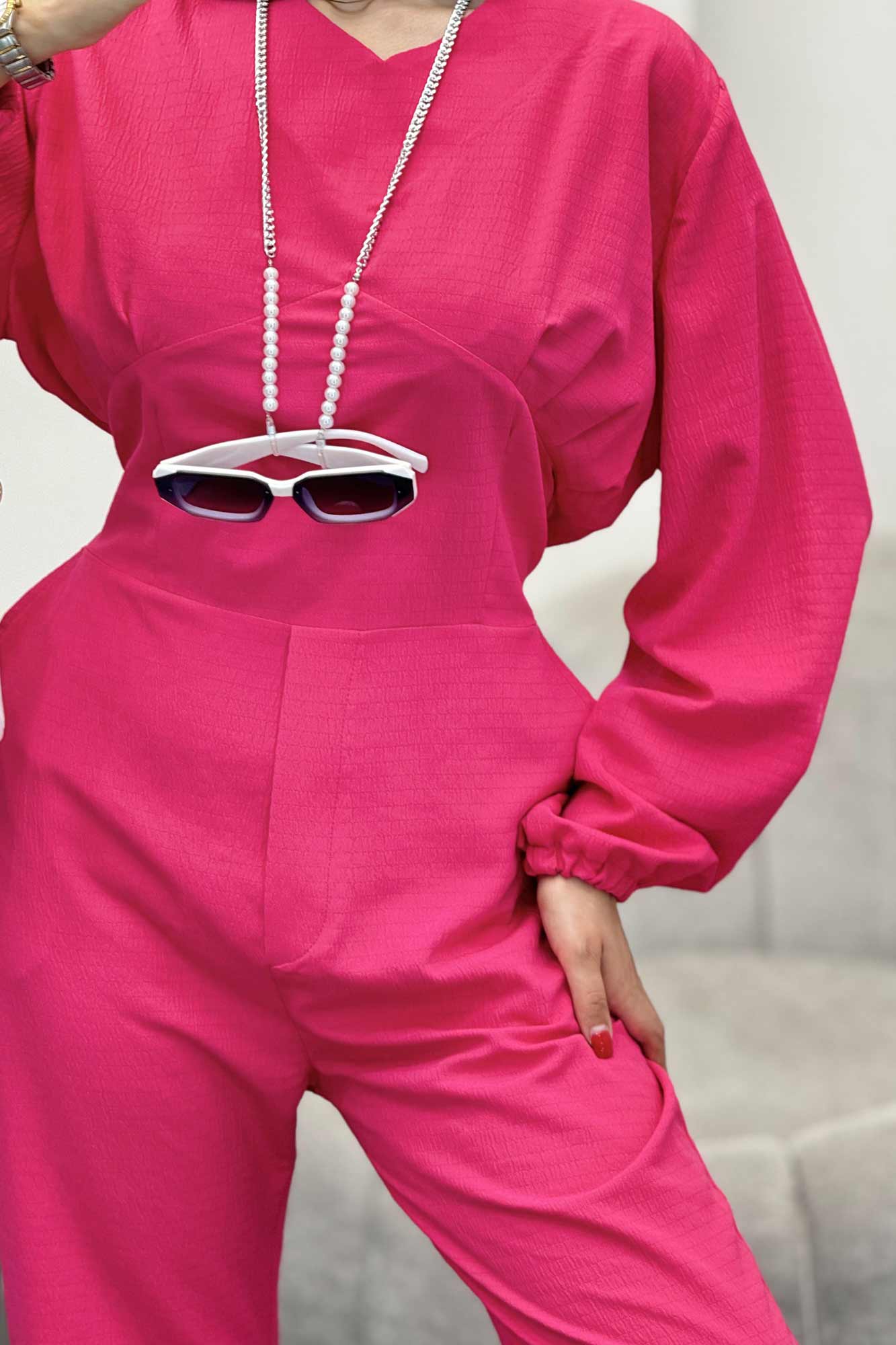 اورال اطلس کمرکش پشت زیپدار