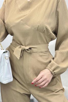 اورال اطلس کمرکش پشت زیپدار