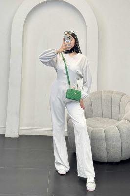 اورال اطلس کمرکش پشت زیپدار