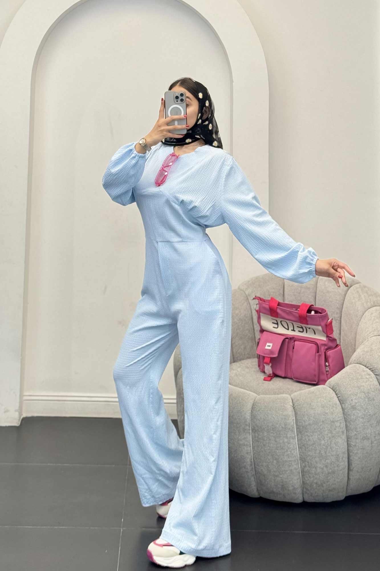 اورال اطلس کمرکش پشت زیپدار