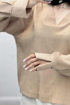 بلور یقه هفت السا آستین پیله