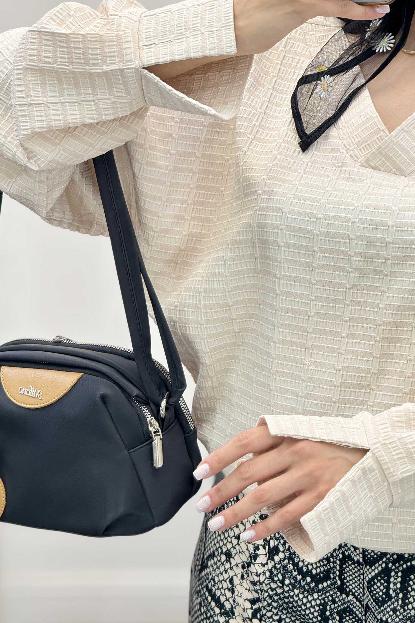 بلور یقه هفت نوا آستین پیله