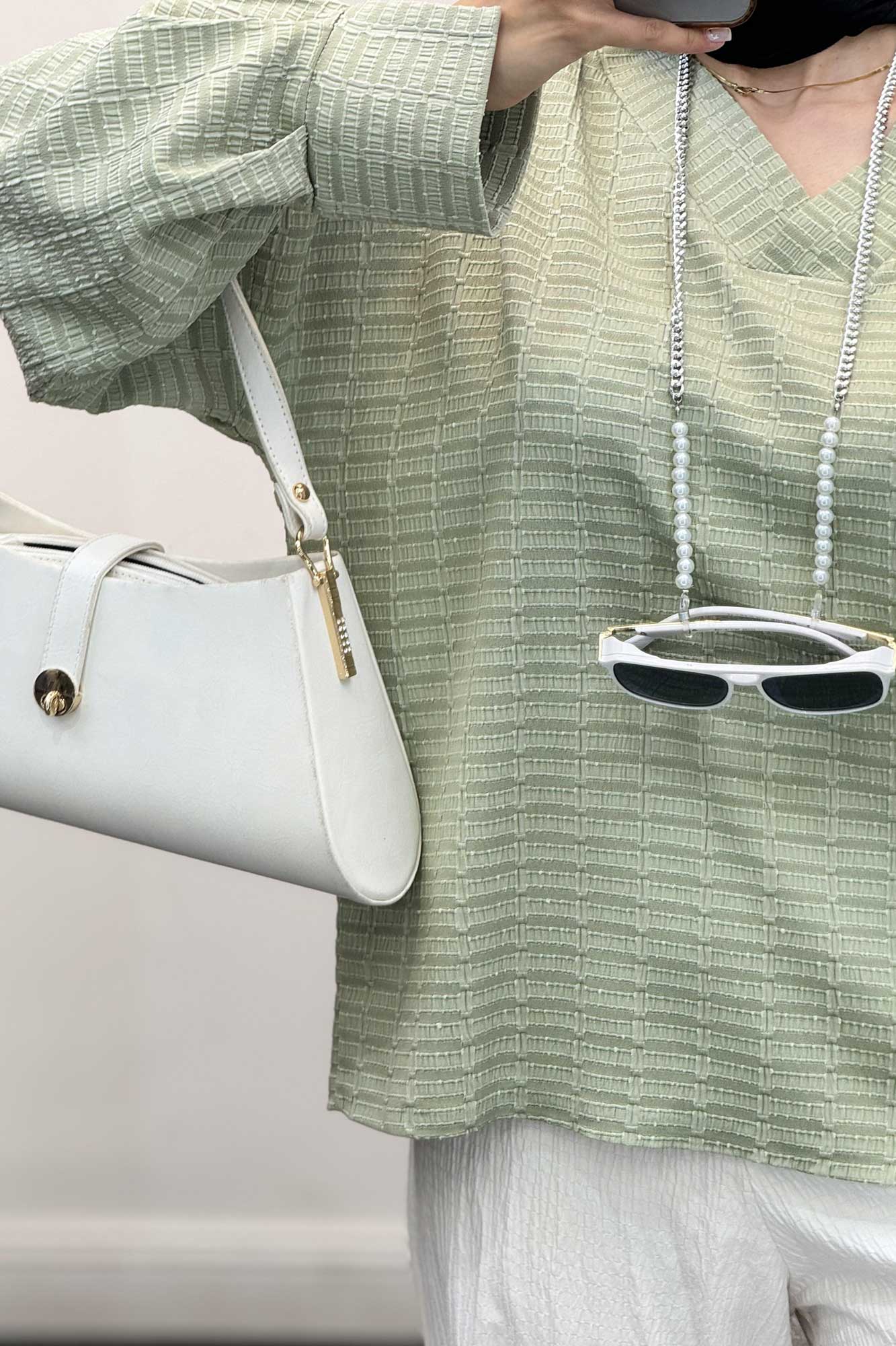 بلور یقه هفت نوا آستین پیله