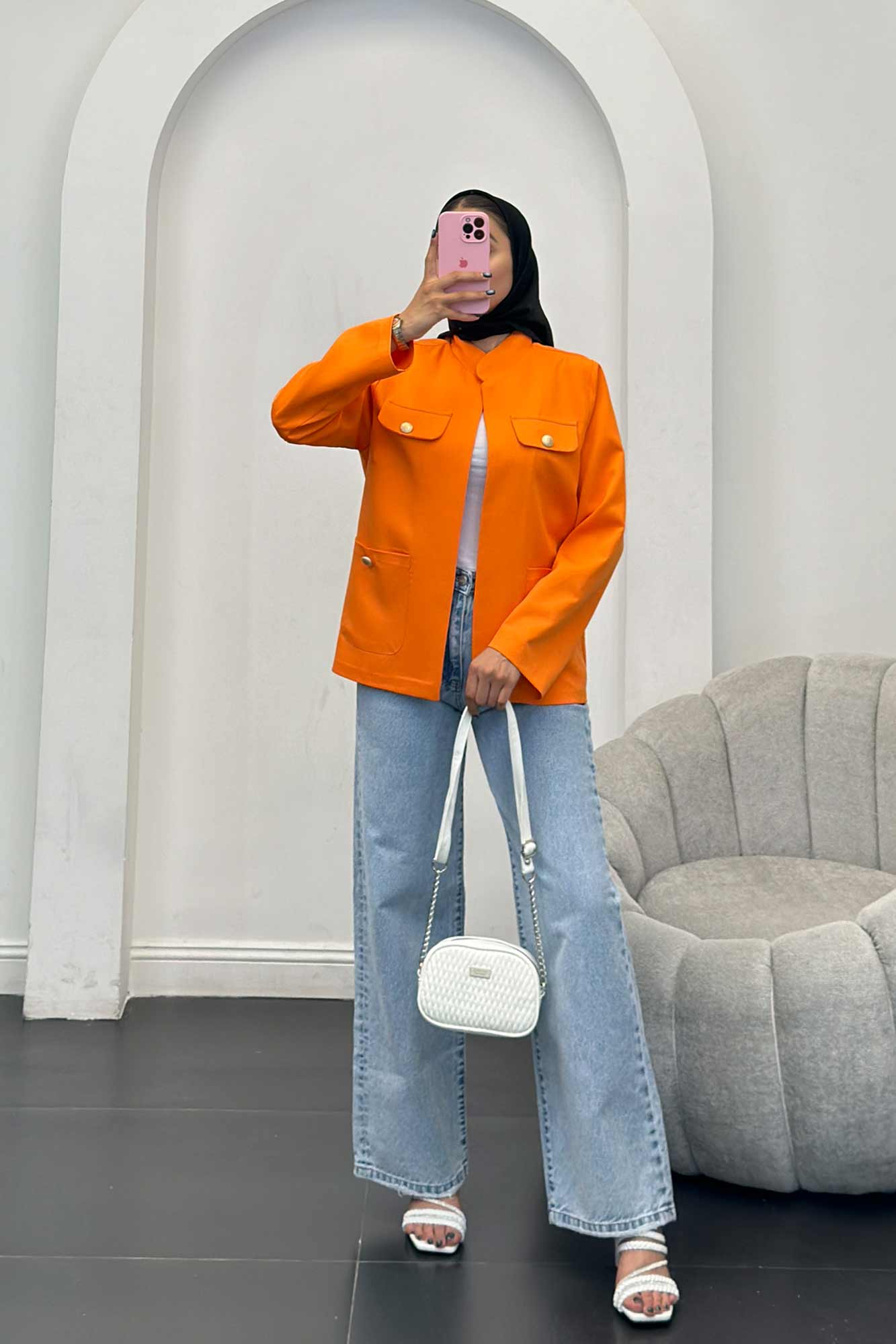 مانتو مازراتی چهار جیب یقه دیپلمات