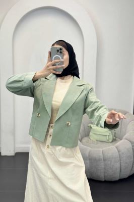 ست کت و دامن بلند سوفی