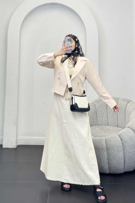 ست کت و دامن بلند سوفی