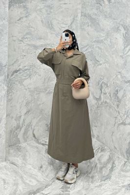 مانتو کفتان چهار جیب ریو