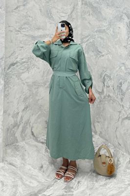 مانتو کفتان چهار جیب ریو