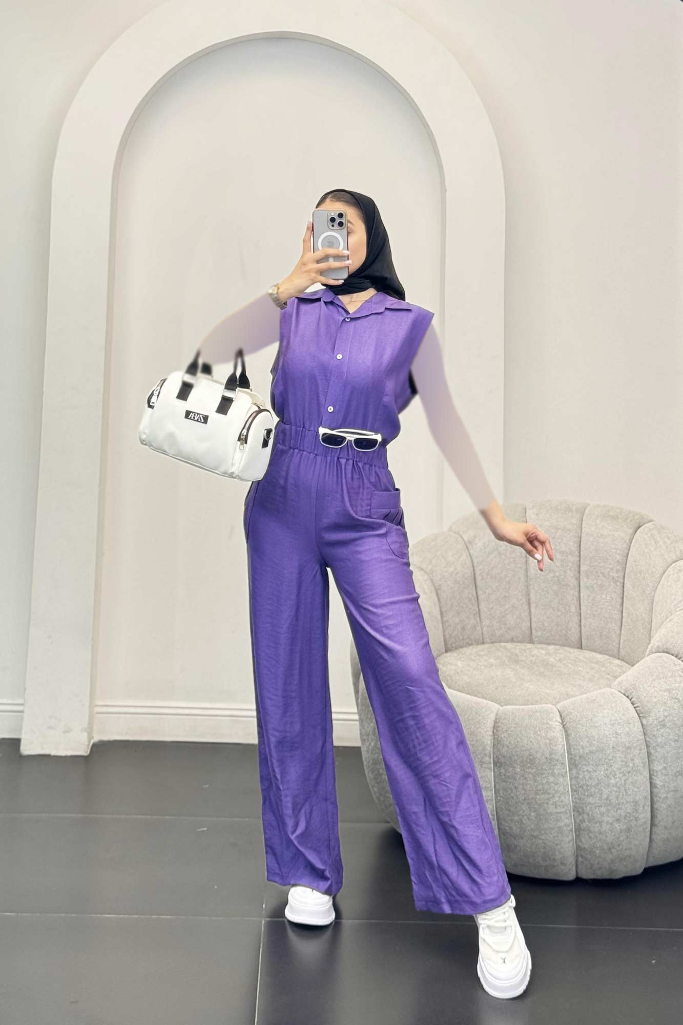 اورال بابوس کمرکش دکمه ای