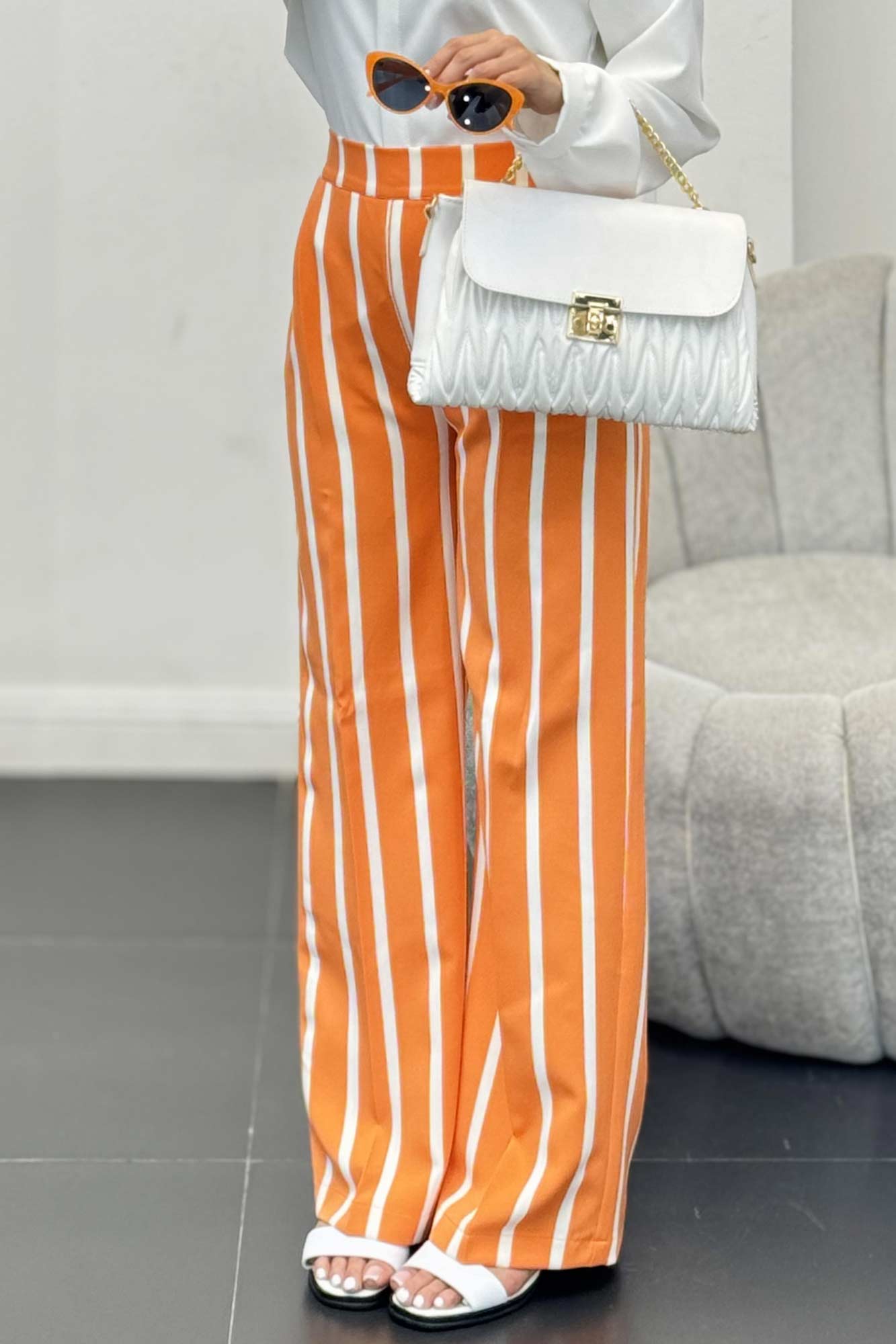 شلوار مازراتی راه راه