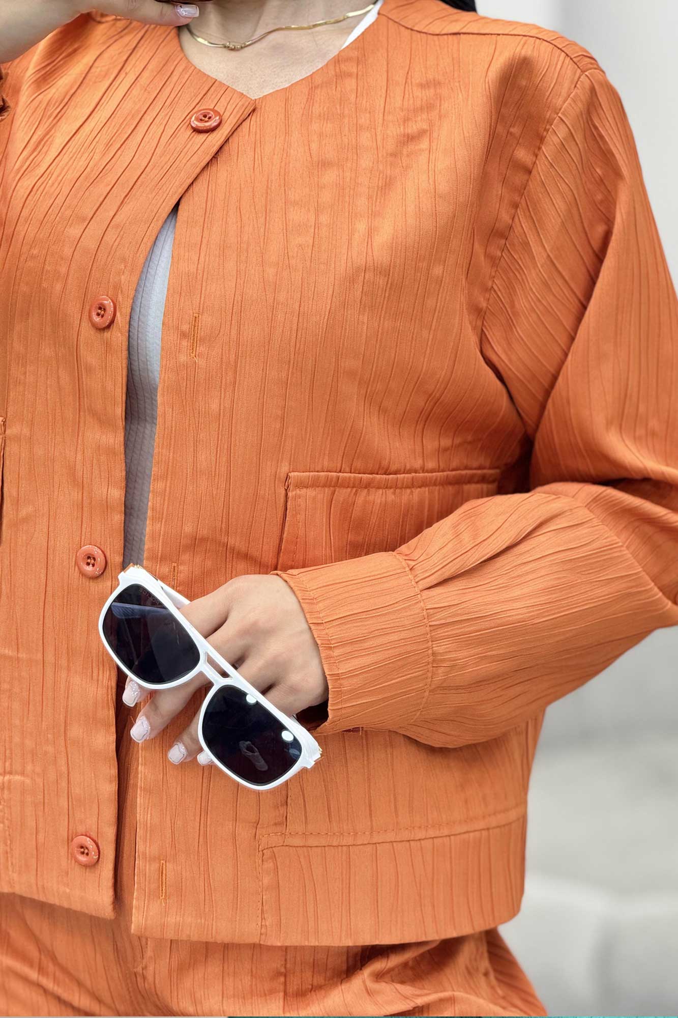 ست کت و شلوار کریشه والنسیا