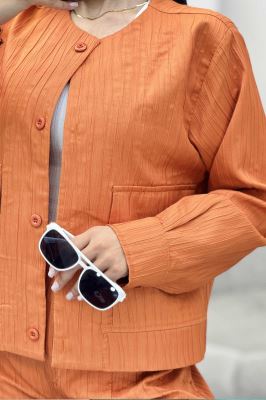 ست کت و شلوار کریشه والنسیا